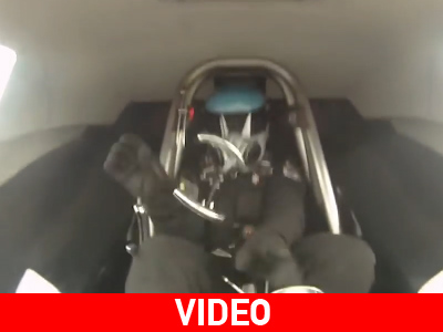 Όταν «χάνεις» το τιμόνι με 300+ χλμ./ώρα…